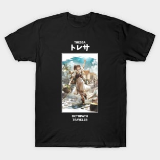 Tressa Octopath Traveler T-Shirt